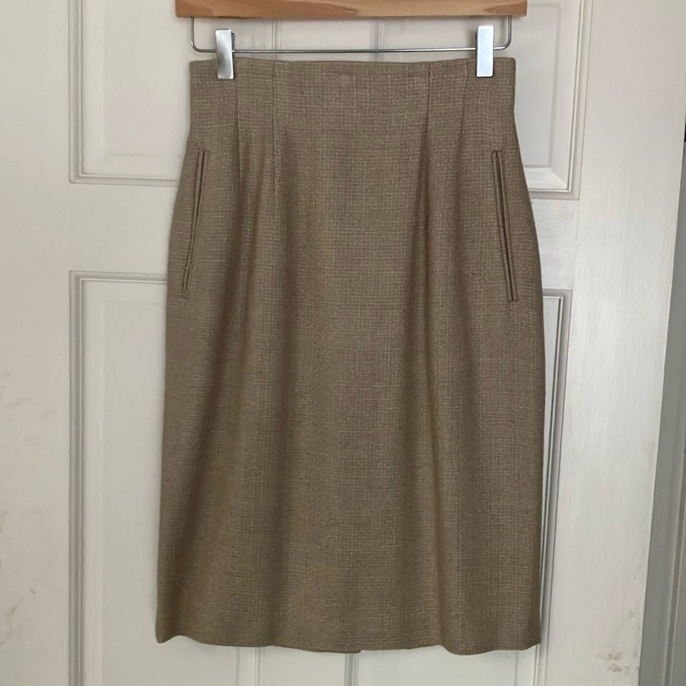 Doncaster Raw Silk Skirt (6)
